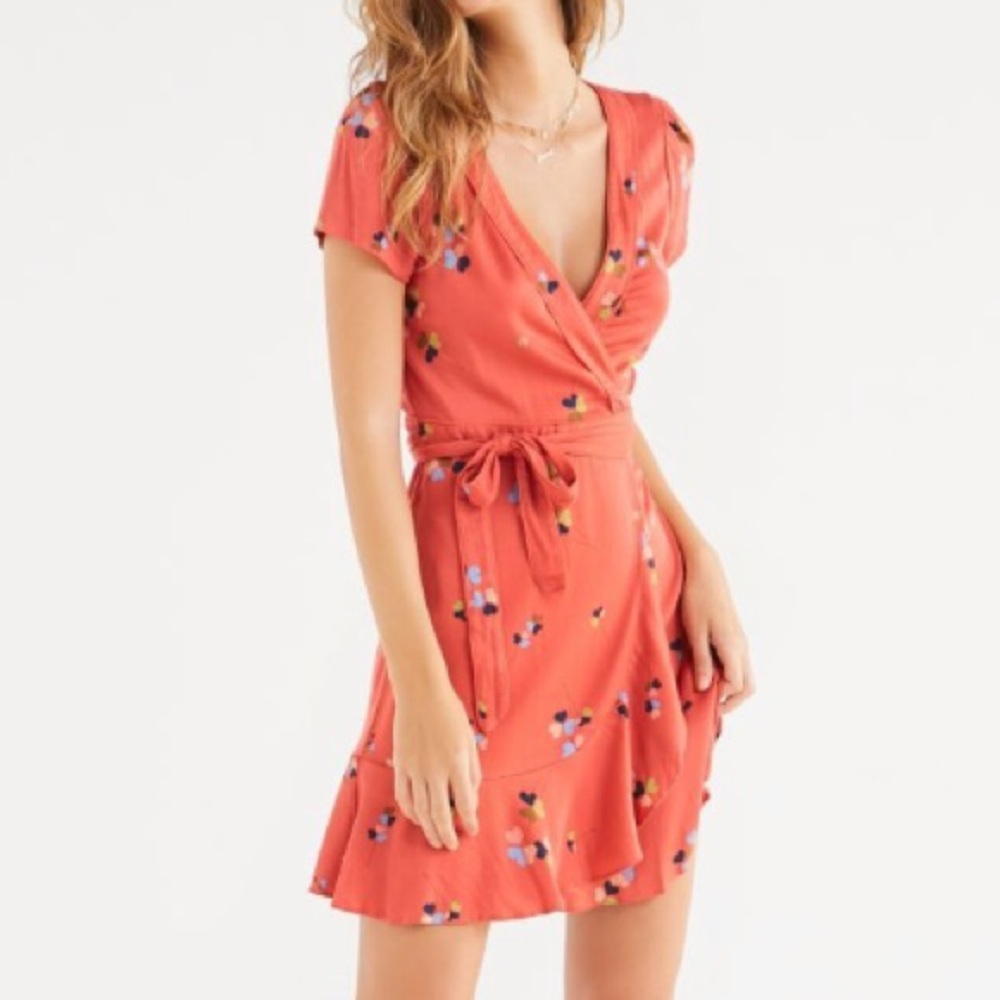 wrap around dress